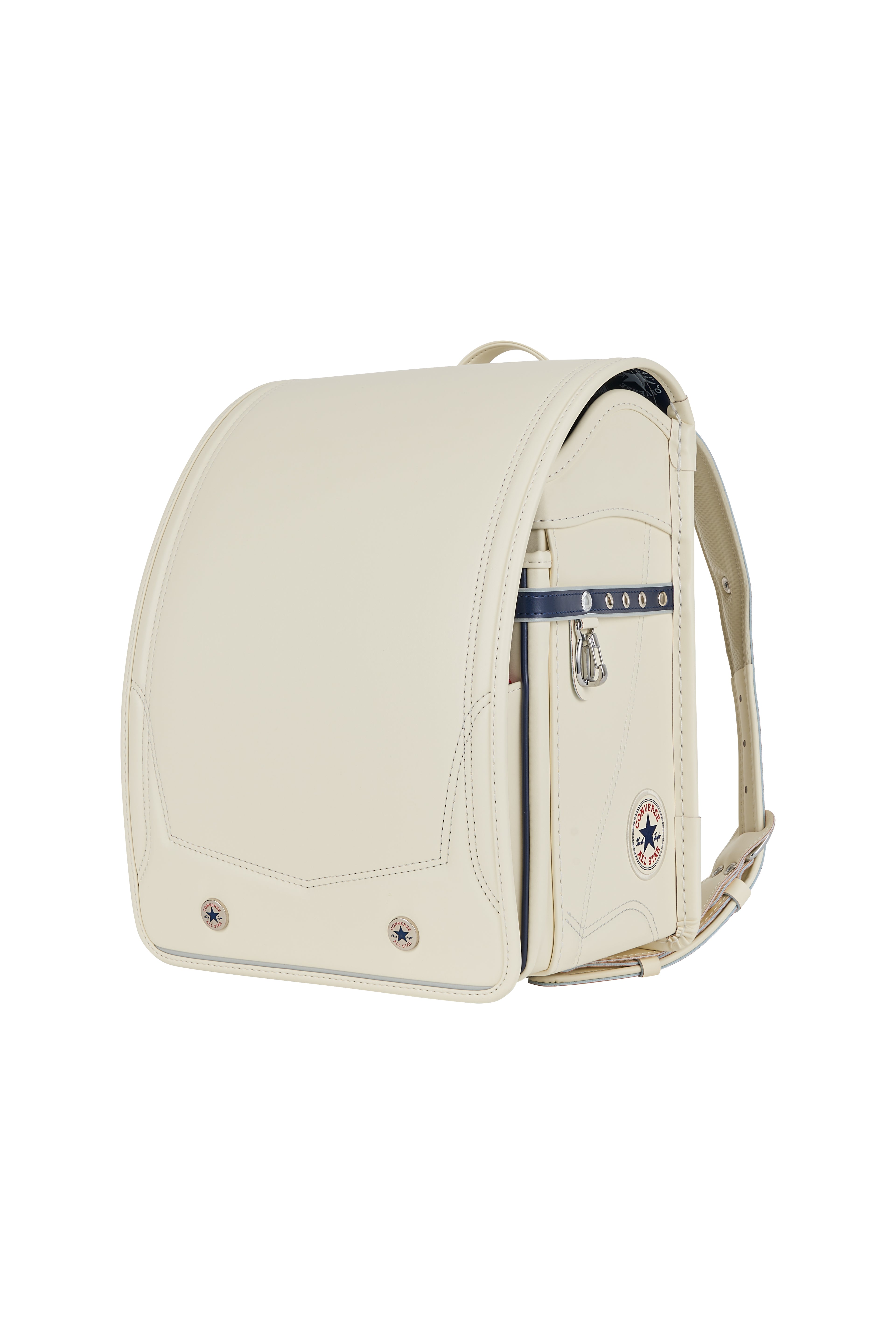 キッズアミ／ナース鞄工　CONVERSE　オールスターモデル　ホワイト×ネイビーブルー