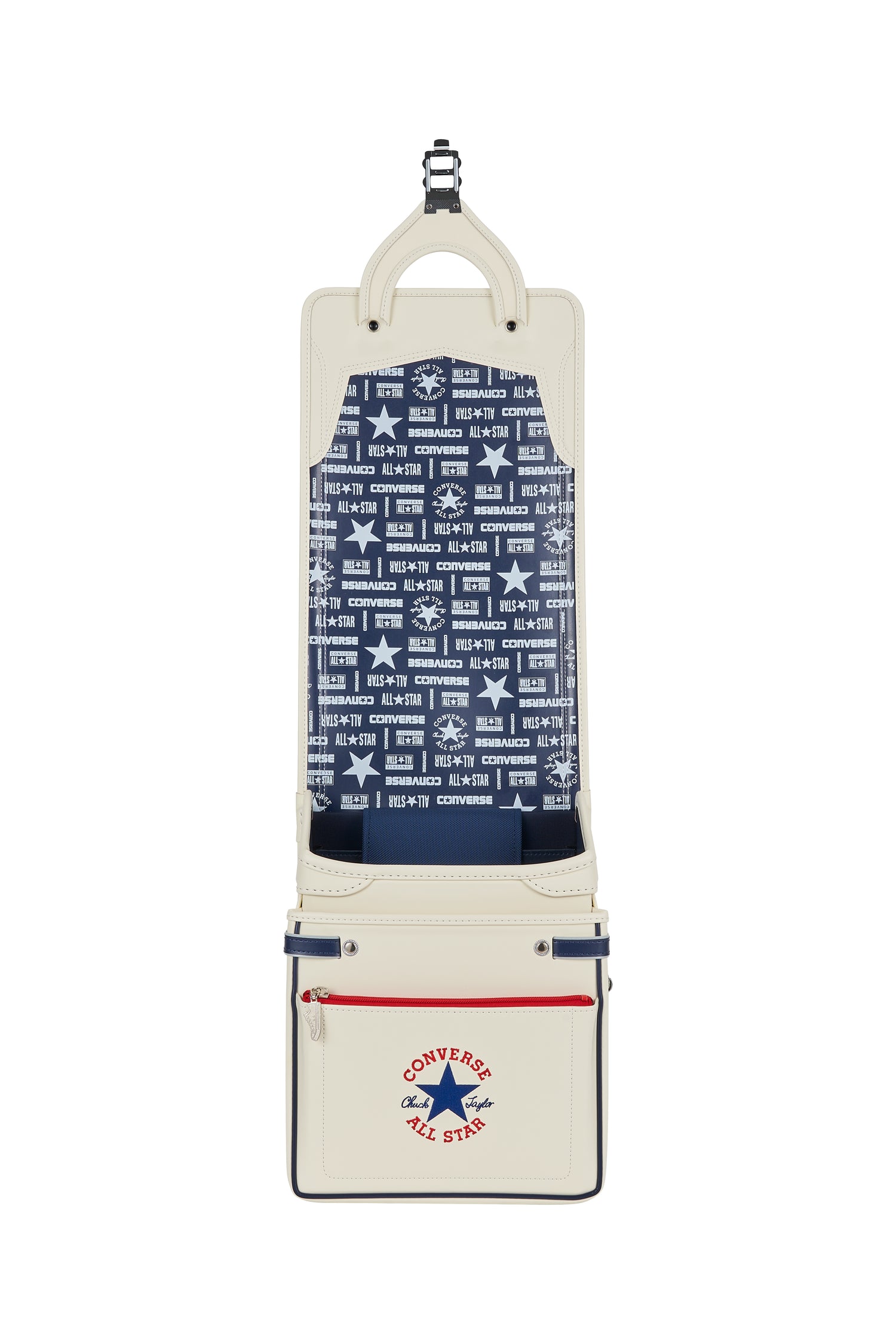 キッズアミ／ナース鞄工　CONVERSE　オールスターモデル　ホワイト×ネイビーブルー