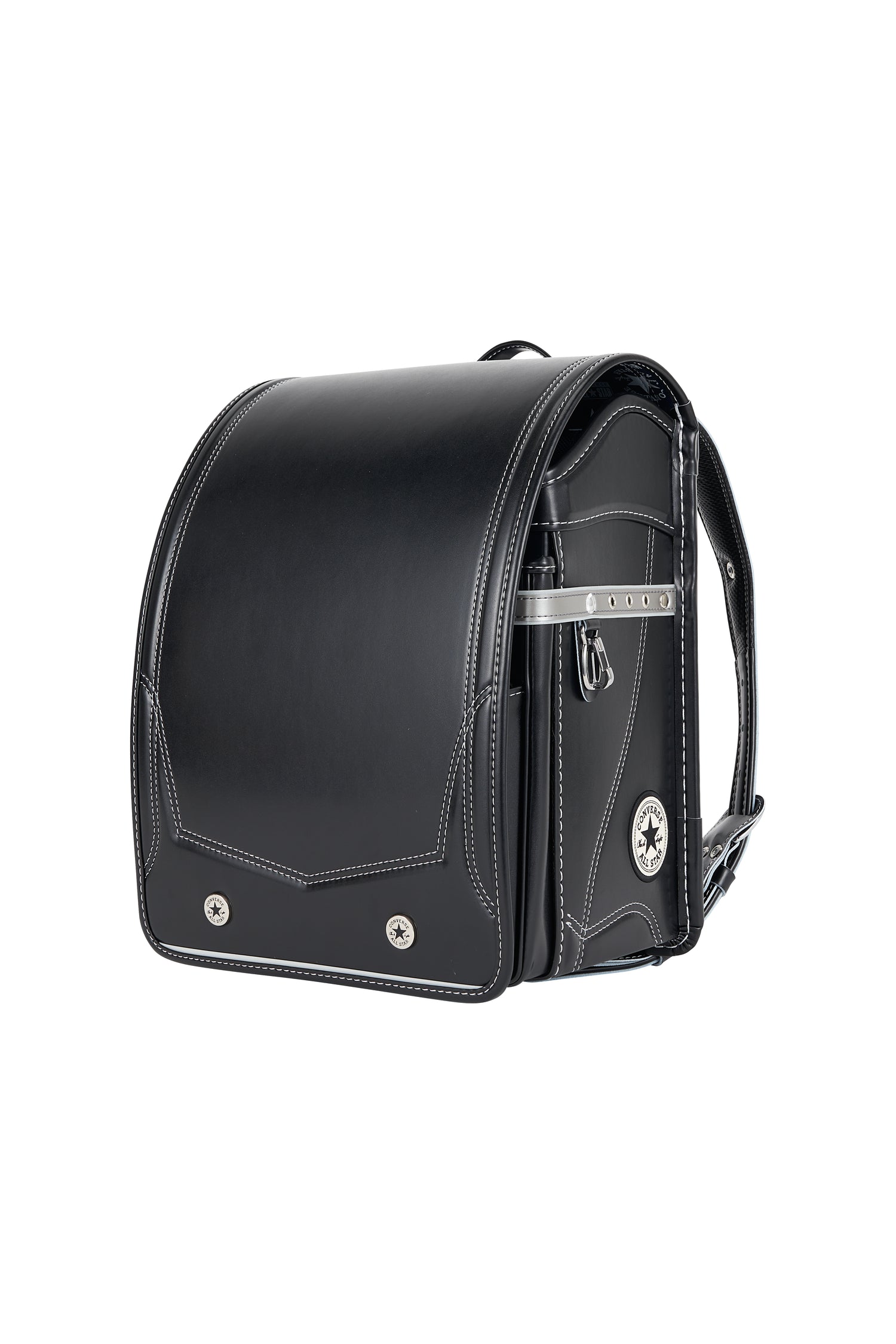 キッズアミ／ナース鞄工　CONVERSE　オールスターモデル　ブラック×シルバー/ホワイト