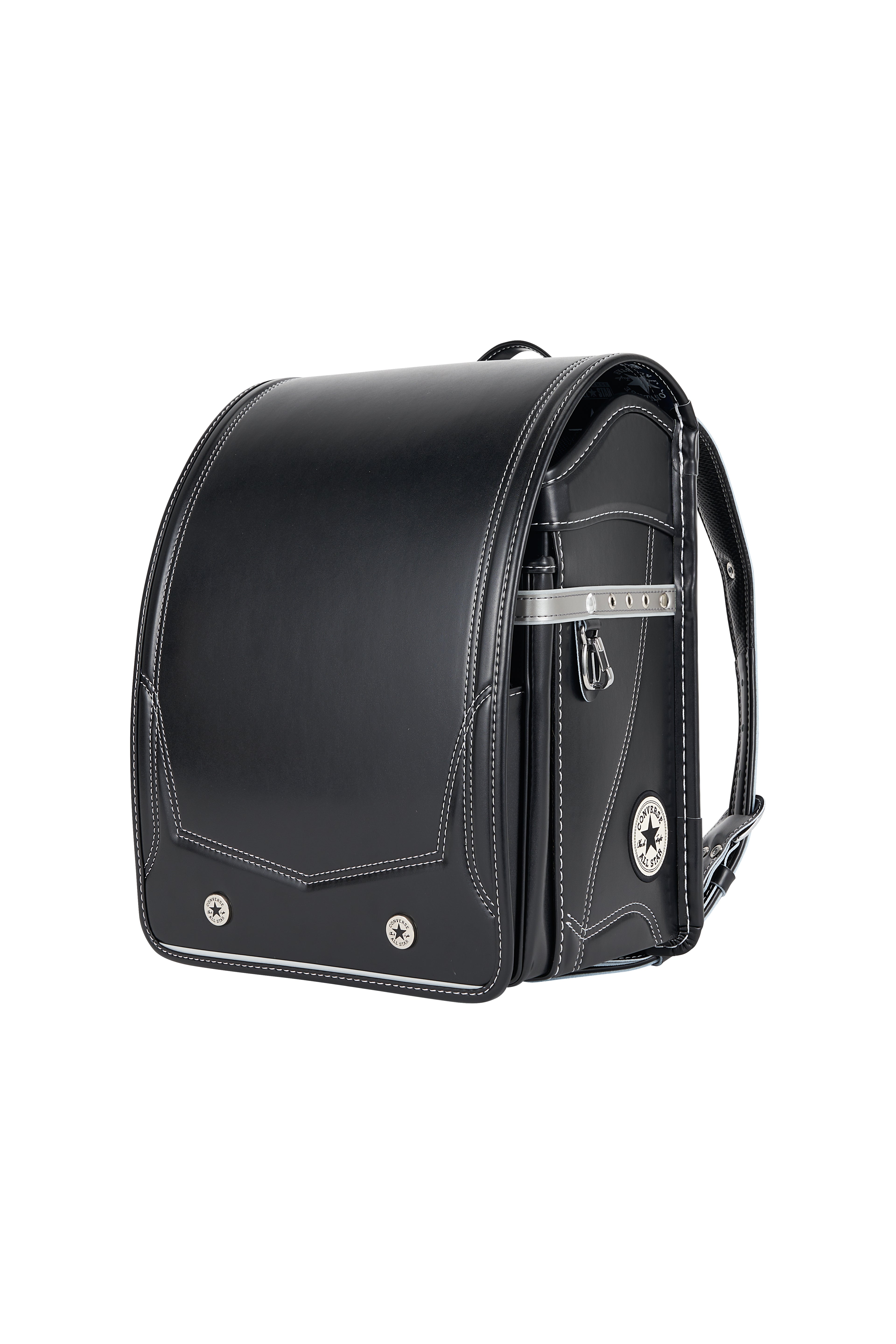 キッズアミ／ナース鞄工　CONVERSE　オールスターモデル　ブラック×シルバー/ホワイト