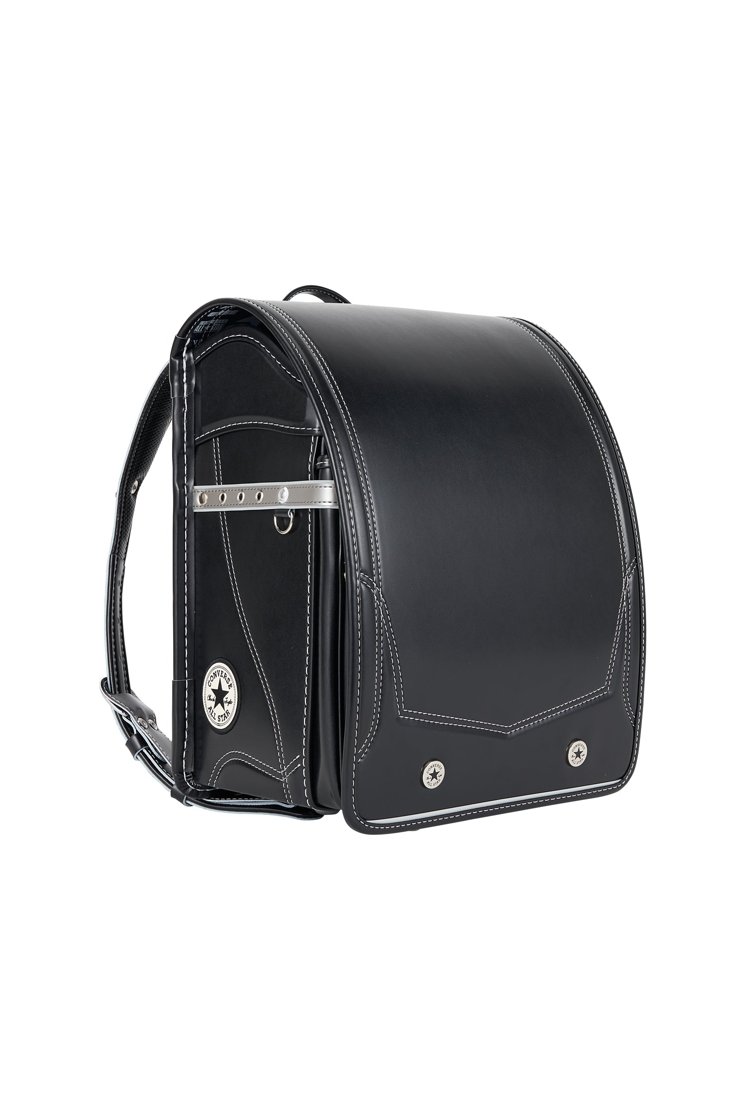 キッズアミ／ナース鞄工　CONVERSE　オールスターモデル　ブラック×シルバー/ホワイト