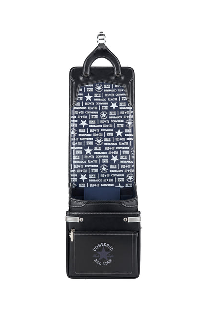 キッズアミ／ナース鞄工　CONVERSE　オールスターモデル　ブラック×シルバー/ホワイト