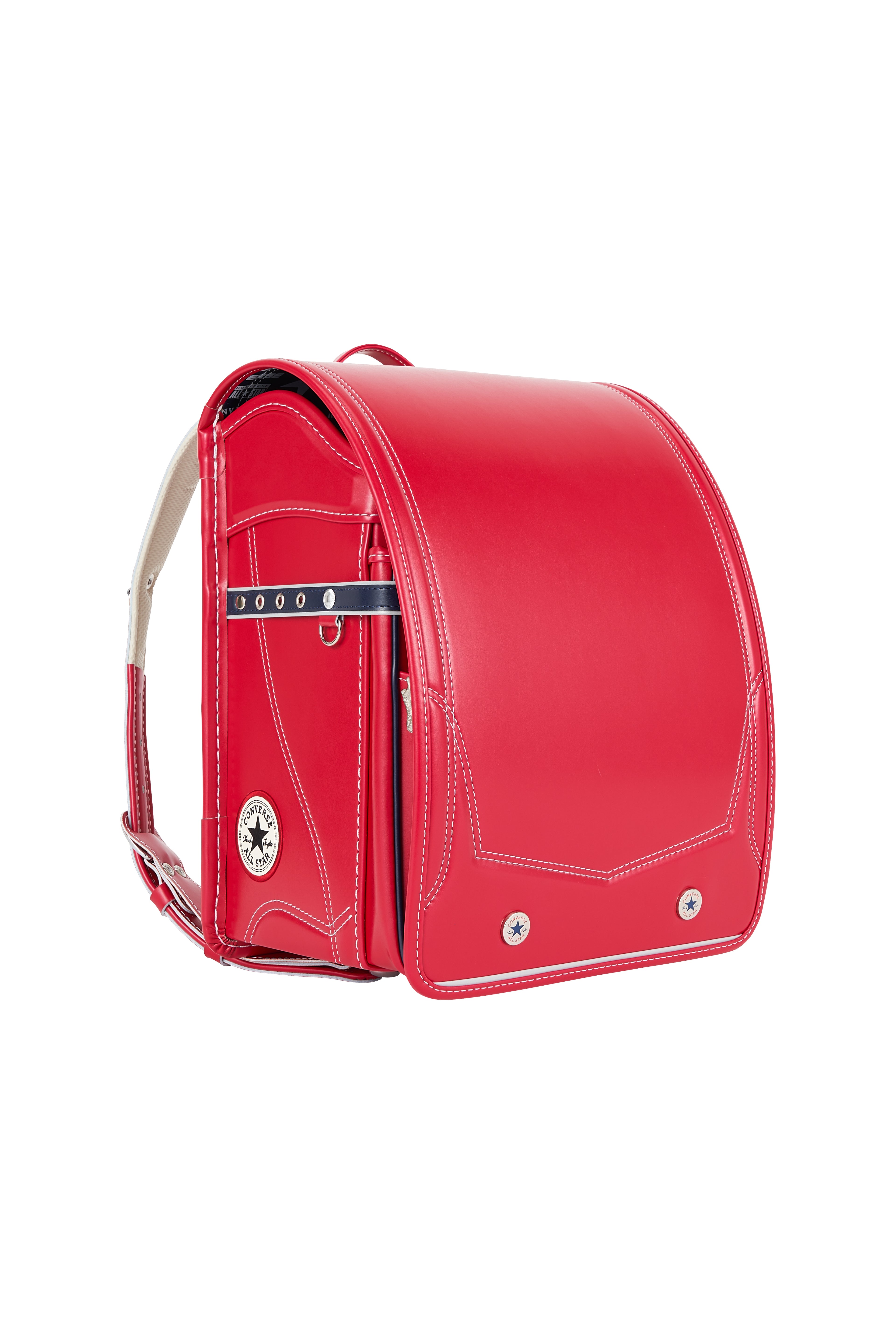 キッズアミ／ナース鞄工　CONVERSE　オールスターモデル　ビビッドピンク×ネイビーブルー/ホワイト