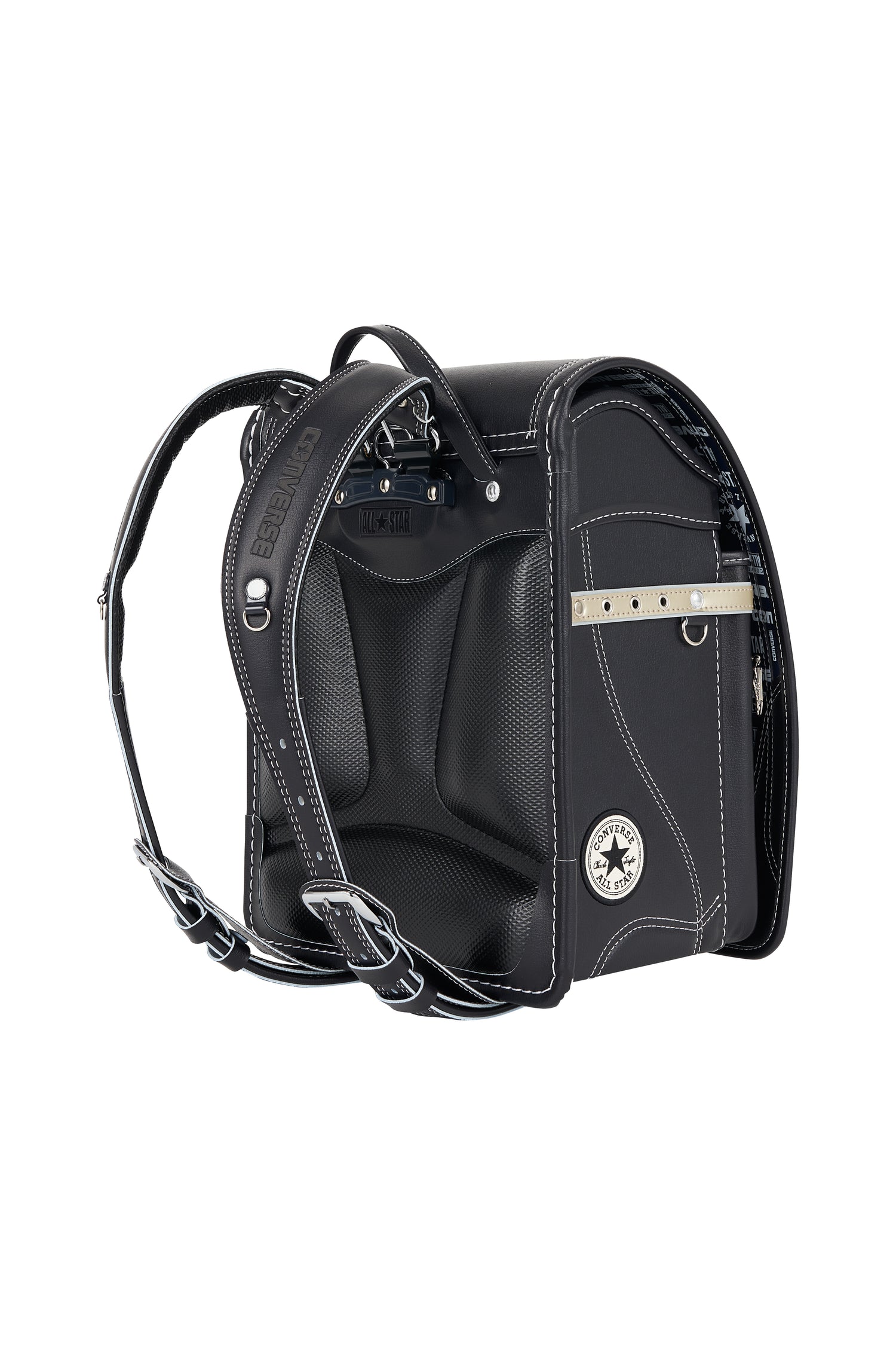 キッズアミ／ナース鞄工　CONVERSE　オールスターモデル　ブルーブラック×シャンパンゴールド/ホワイト