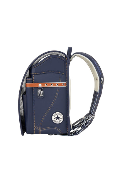 キッズアミ／ナース鞄工　CONVERSE　オールスターモデル　デニム×キャメル/ホワイト