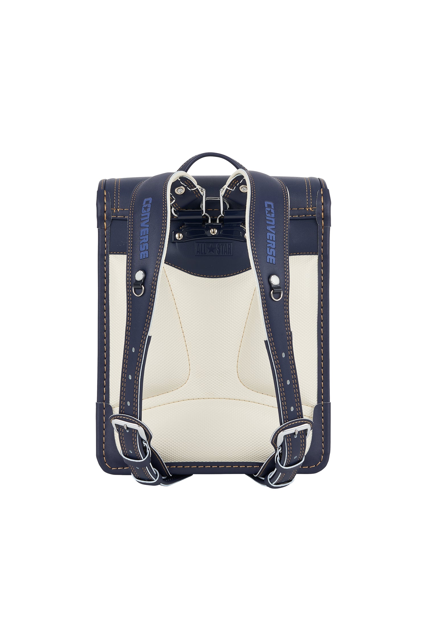 キッズアミ／ナース鞄工　CONVERSE　オールスターモデル　デニム×キャメル/ホワイト