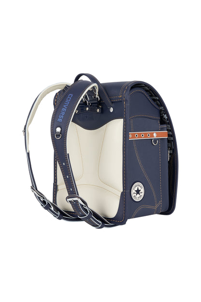 キッズアミ／ナース鞄工　CONVERSE　オールスターモデル　デニム×キャメル/ホワイト