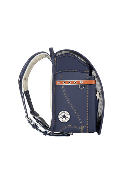 キッズアミ／ナース鞄工　CONVERSE　オールスターモデル　デニム×キャメル/ホワイト