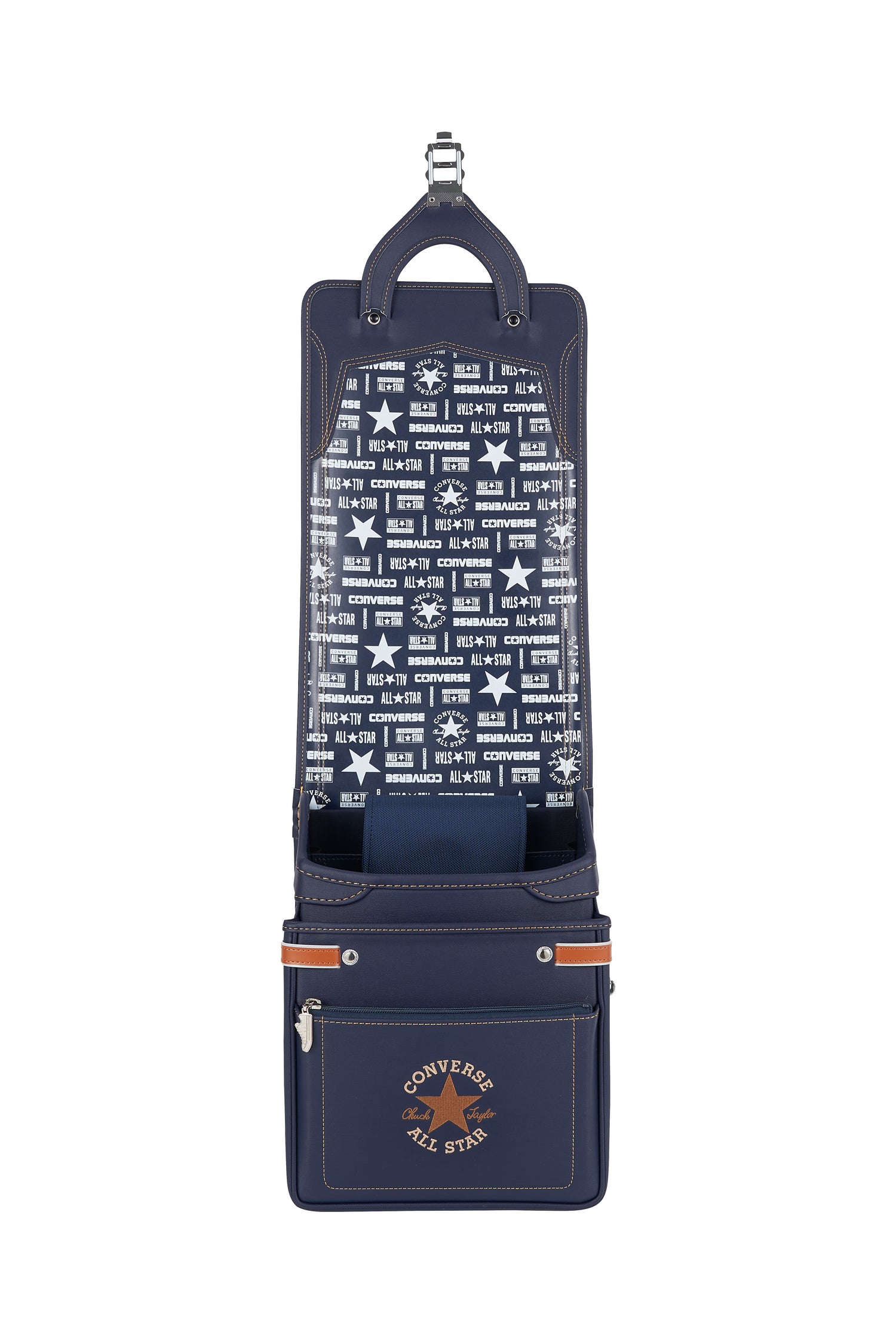 キッズアミ／ナース鞄工　CONVERSE　オールスターモデル　デニム×キャメル/ホワイト