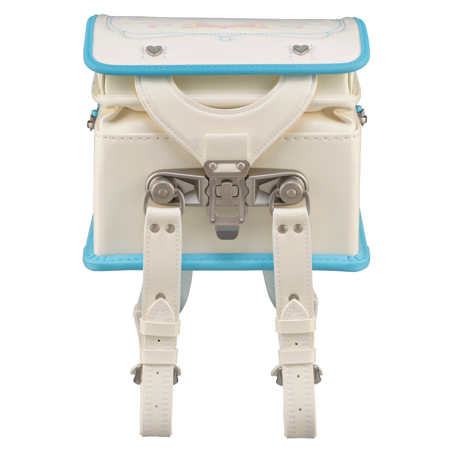 フィットちゃん　パステルガール　安ピカッ×楽ッション　プラチナホワイト×アクア