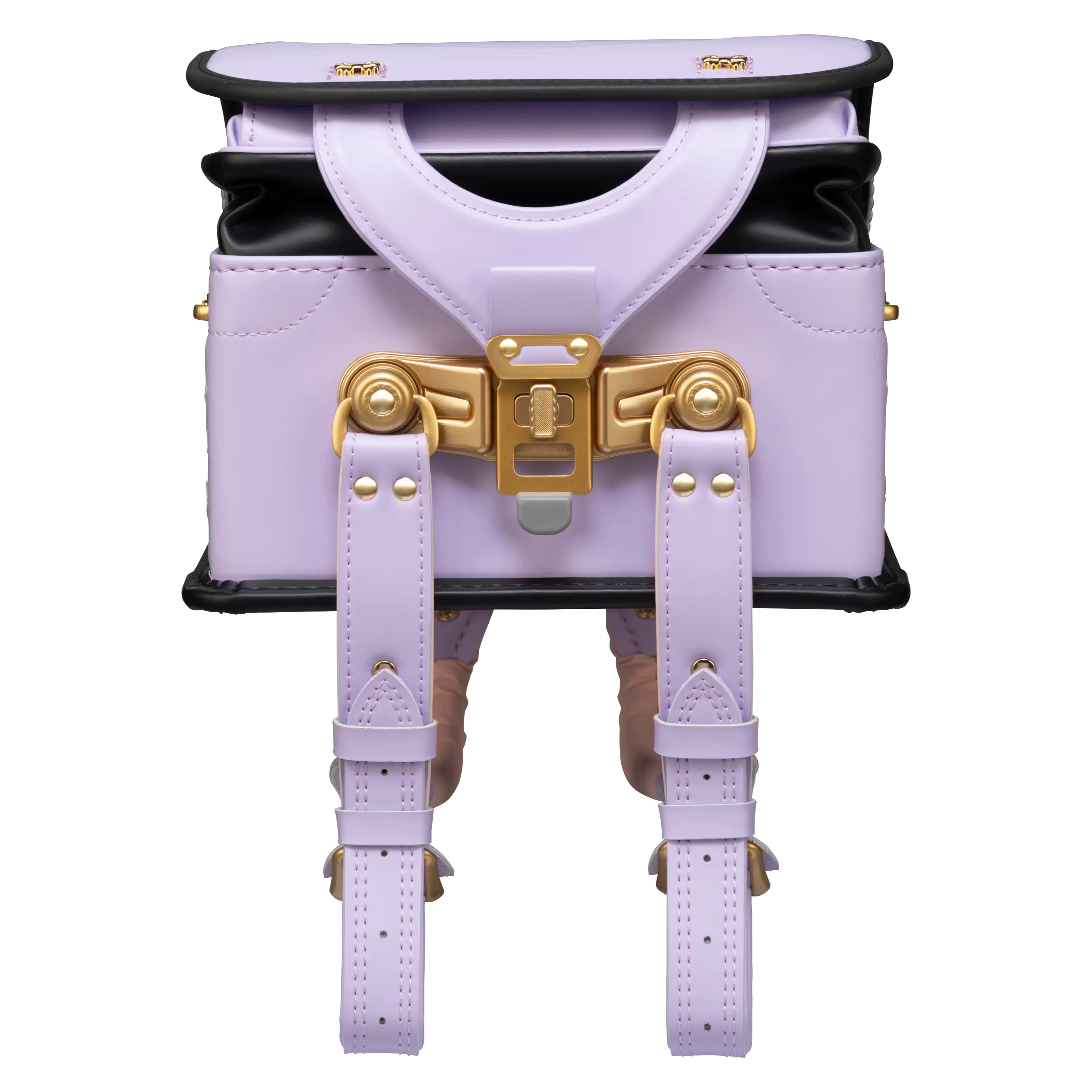 フィットちゃん　ミオコフレ　安ピカッ×楽ッション　ペールラベンダー×クロ
