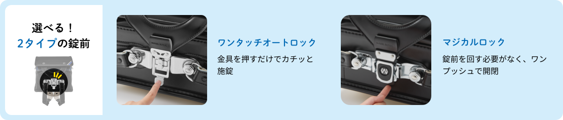 天使のはね　モデルロイヤル　アーバン　ブラック×マリンブルー