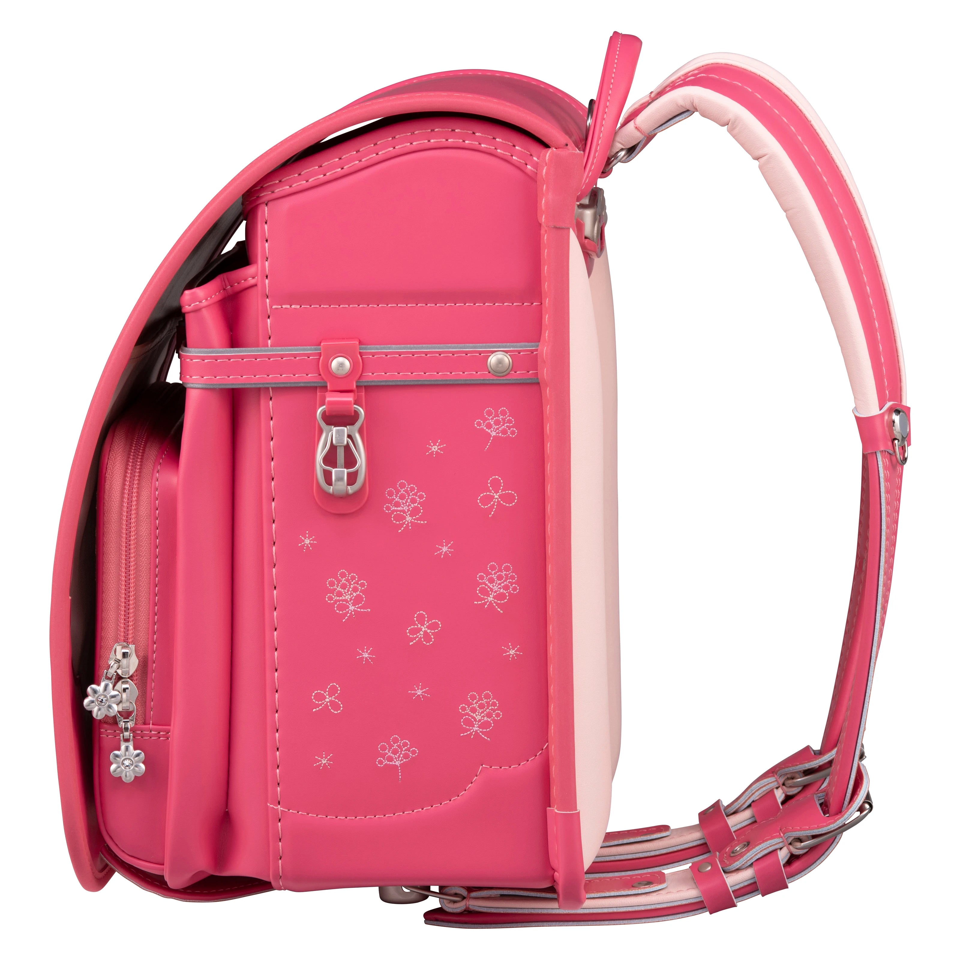 フィットちゃん　シュシュ・フローラ　安ピカッ×楽ッション　ホットピンク×ホットピンク