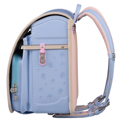 フィットちゃん　シュシュ・フローラ　安ピカッ×楽ッション　ペールブルー×ベージュ