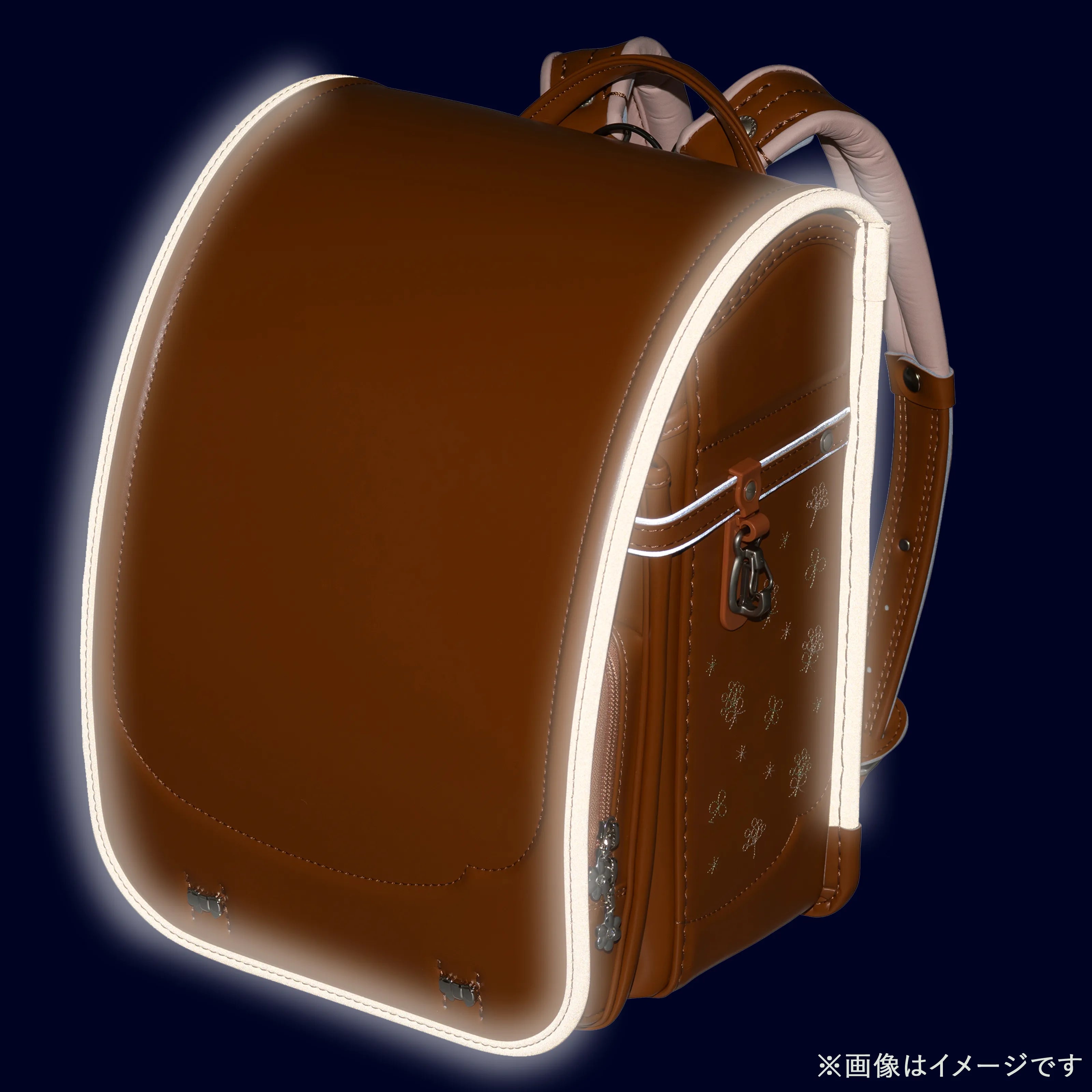 フィットちゃん　シュシュ・フローラ　安ピカッ×楽ッション　キャメル×キャメル