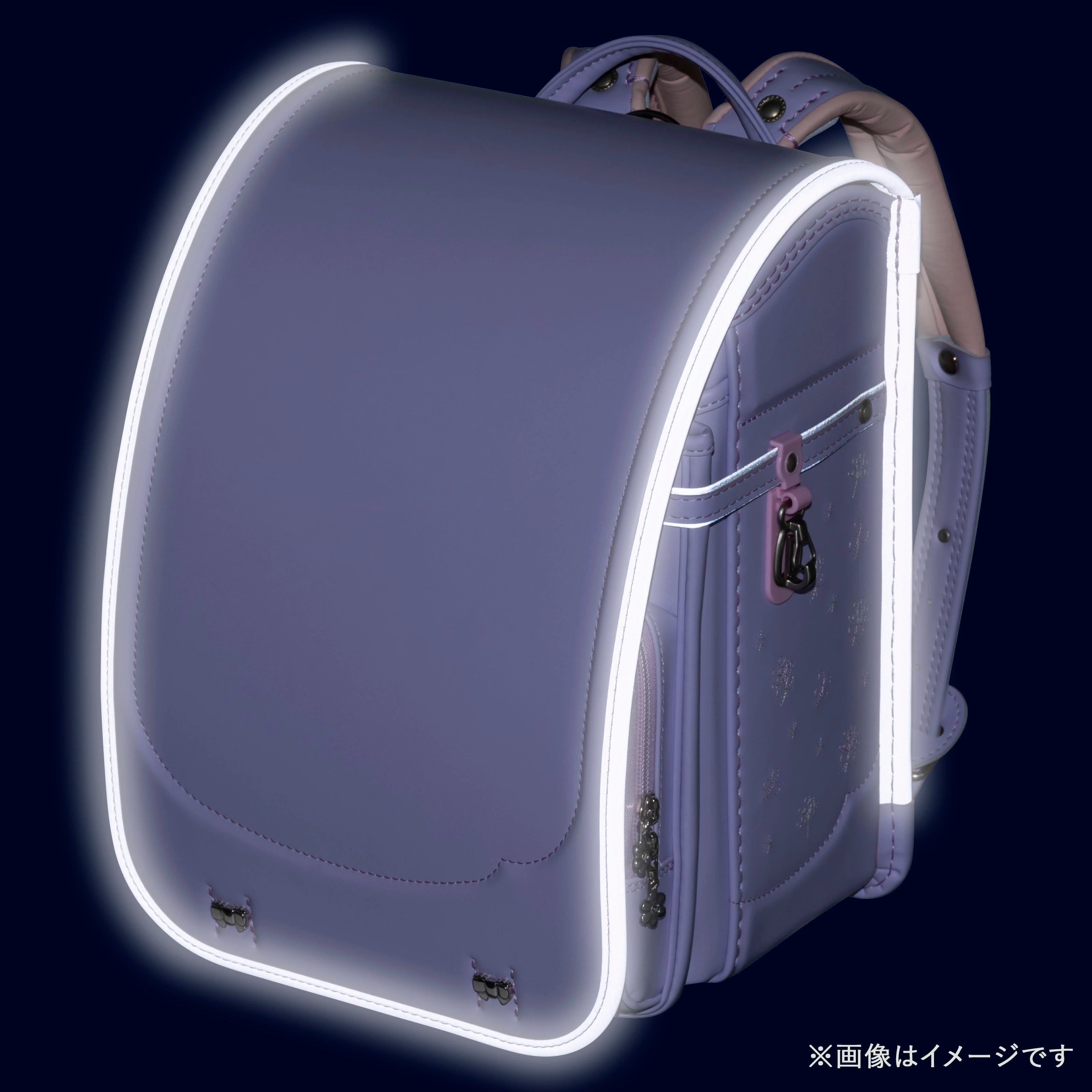 フィットちゃん　シュシュ・フローラ　安ピカッ×楽ッション ペールラベンダー×ペールラベンダー