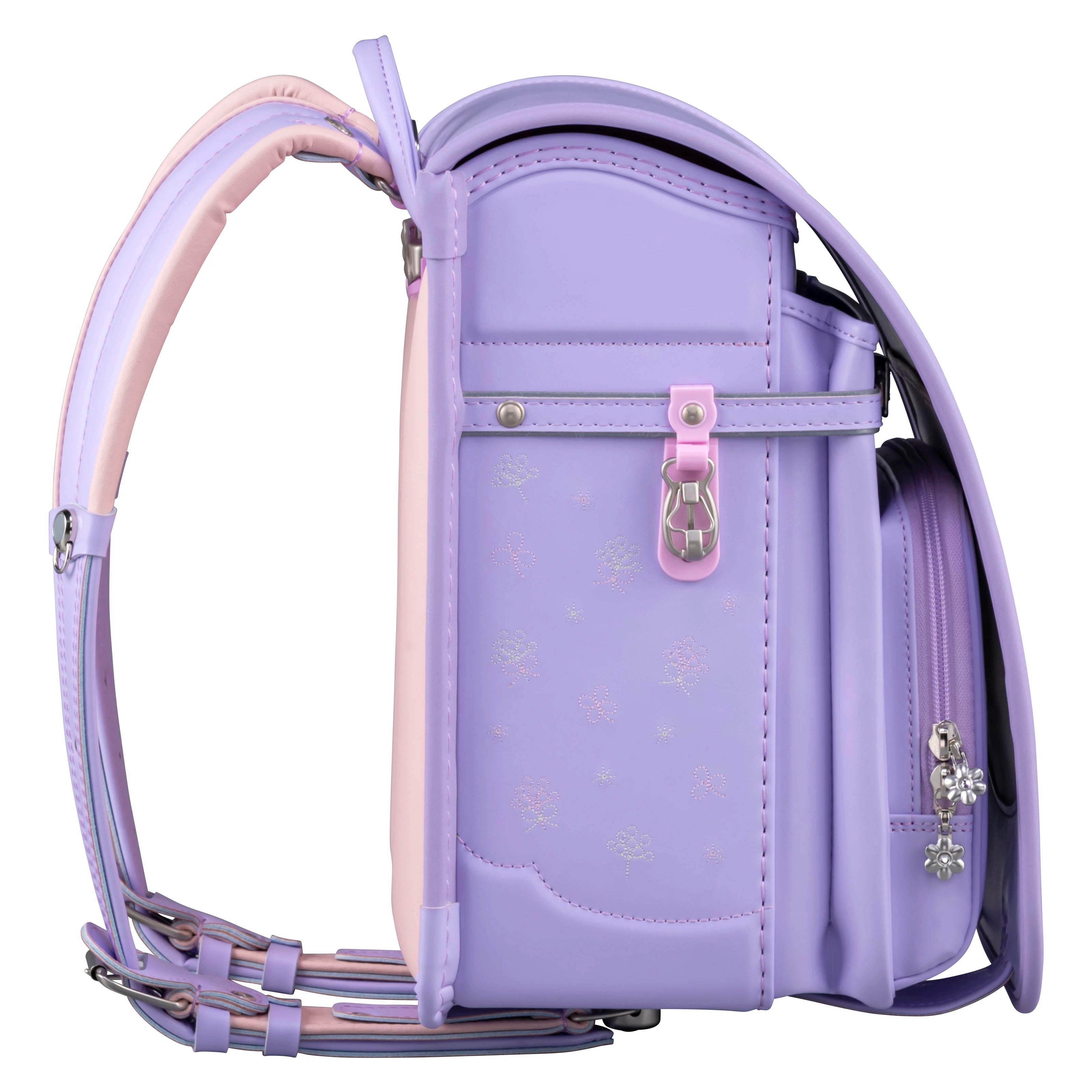フィットちゃん　シュシュ・フローラ　安ピカッ×楽ッション ペールラベンダー×ペールラベンダー