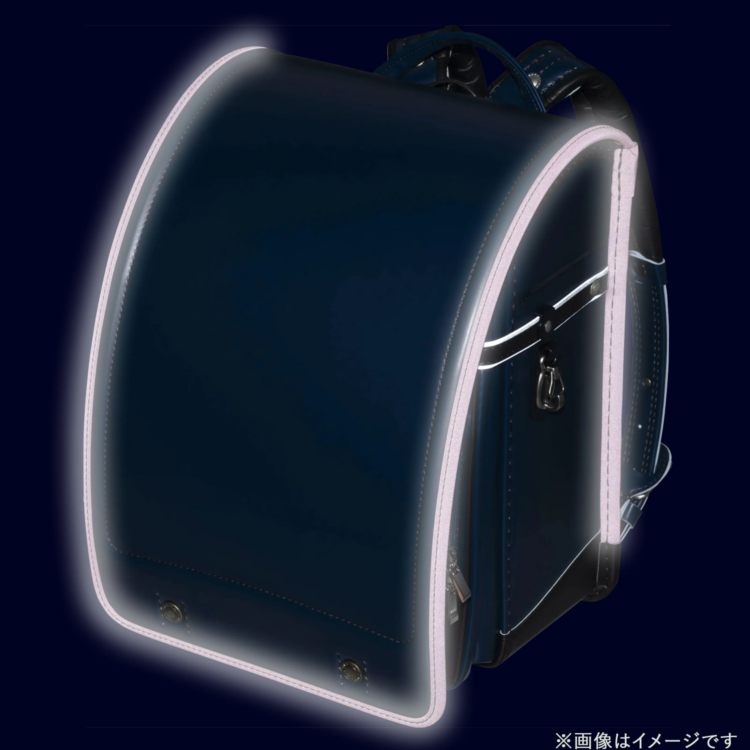 フィットちゃん　イートンクラブ　安ピカッ×楽ッション　 ネイビーブルー×チョコ