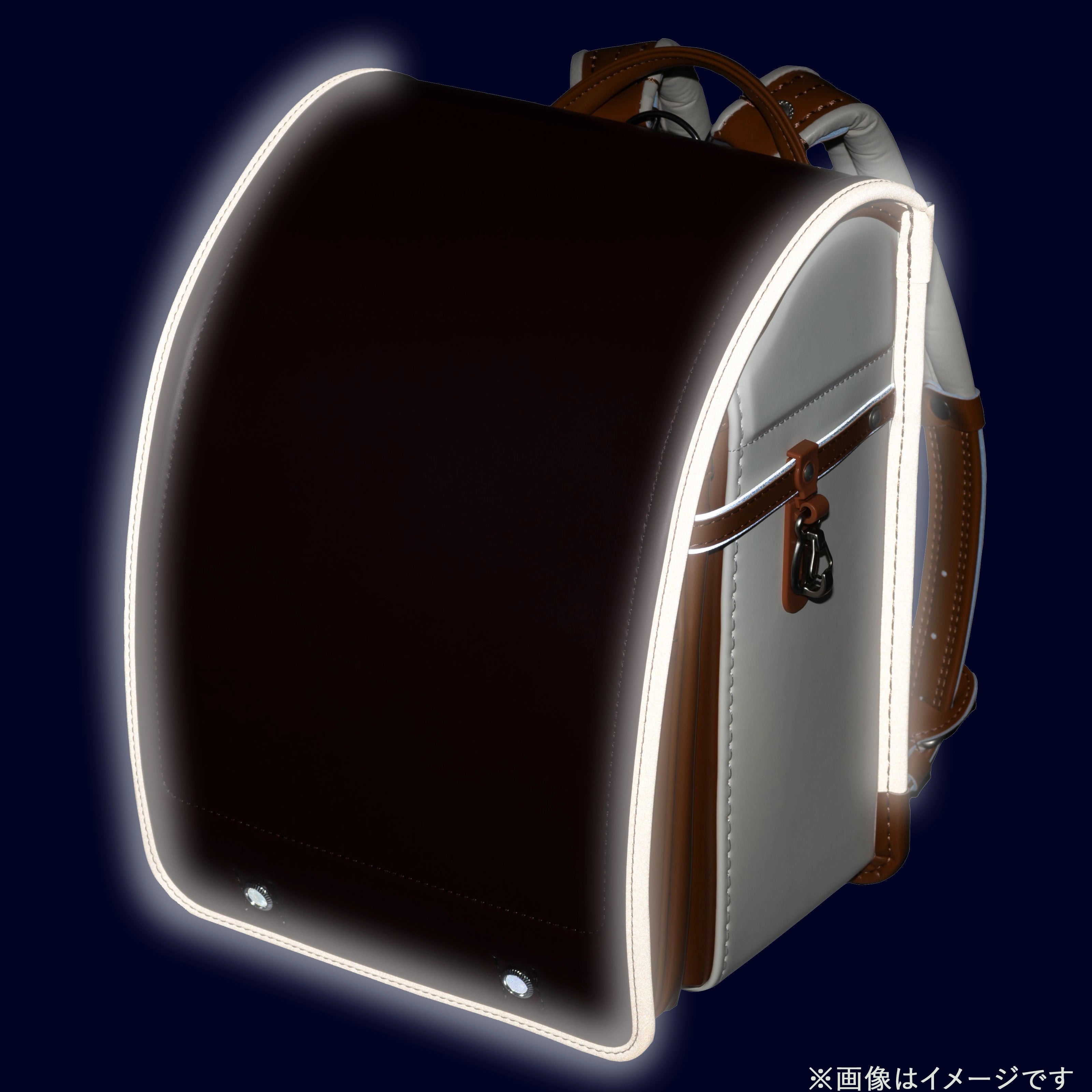 フィットちゃん　イロトリオワイド　安ピカッ×楽ッション　セピア×キャメル