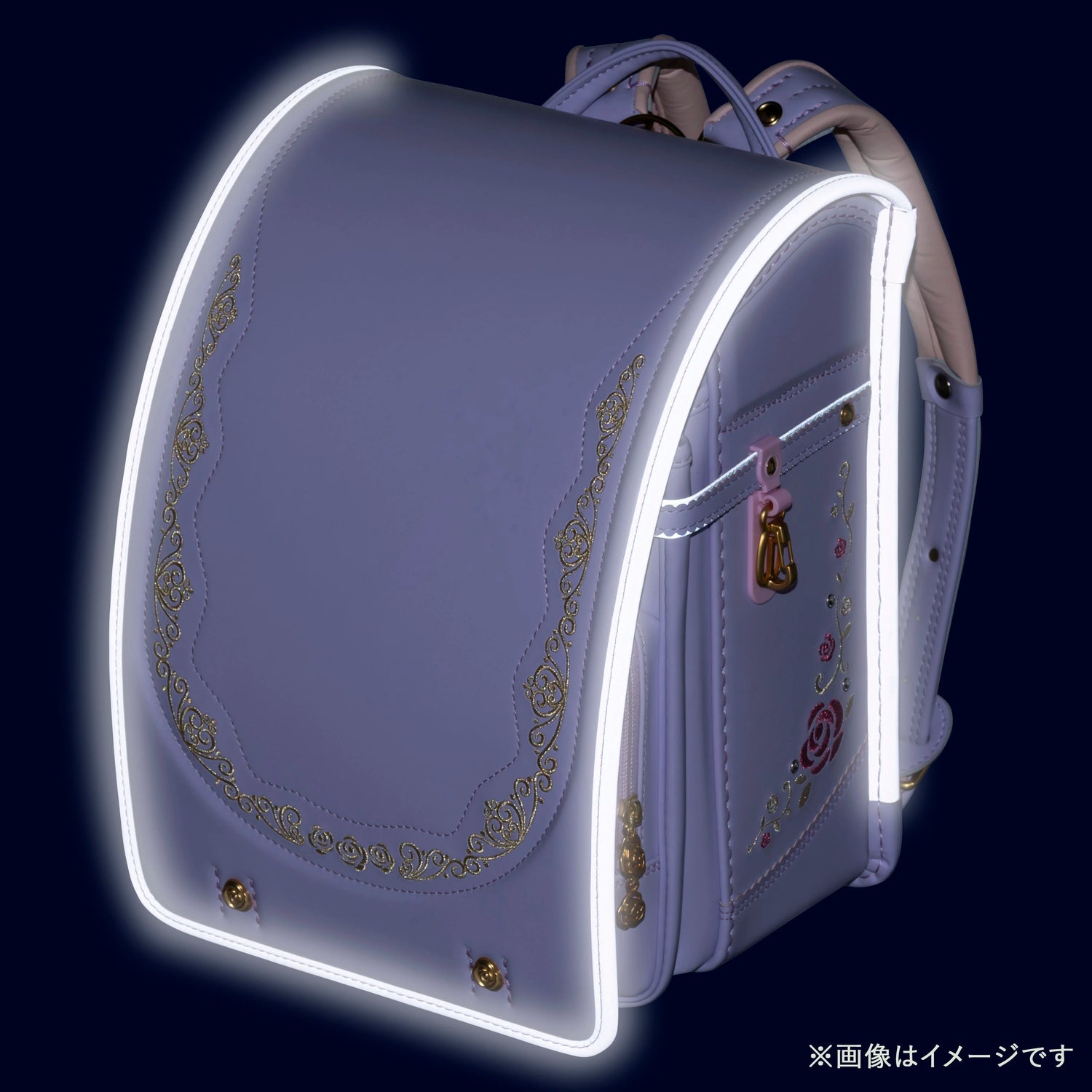 フィットちゃん　ロイヤルローズプルミエール　安ピカッ×楽ッション　ペールラベンダー×ペールラベンダー