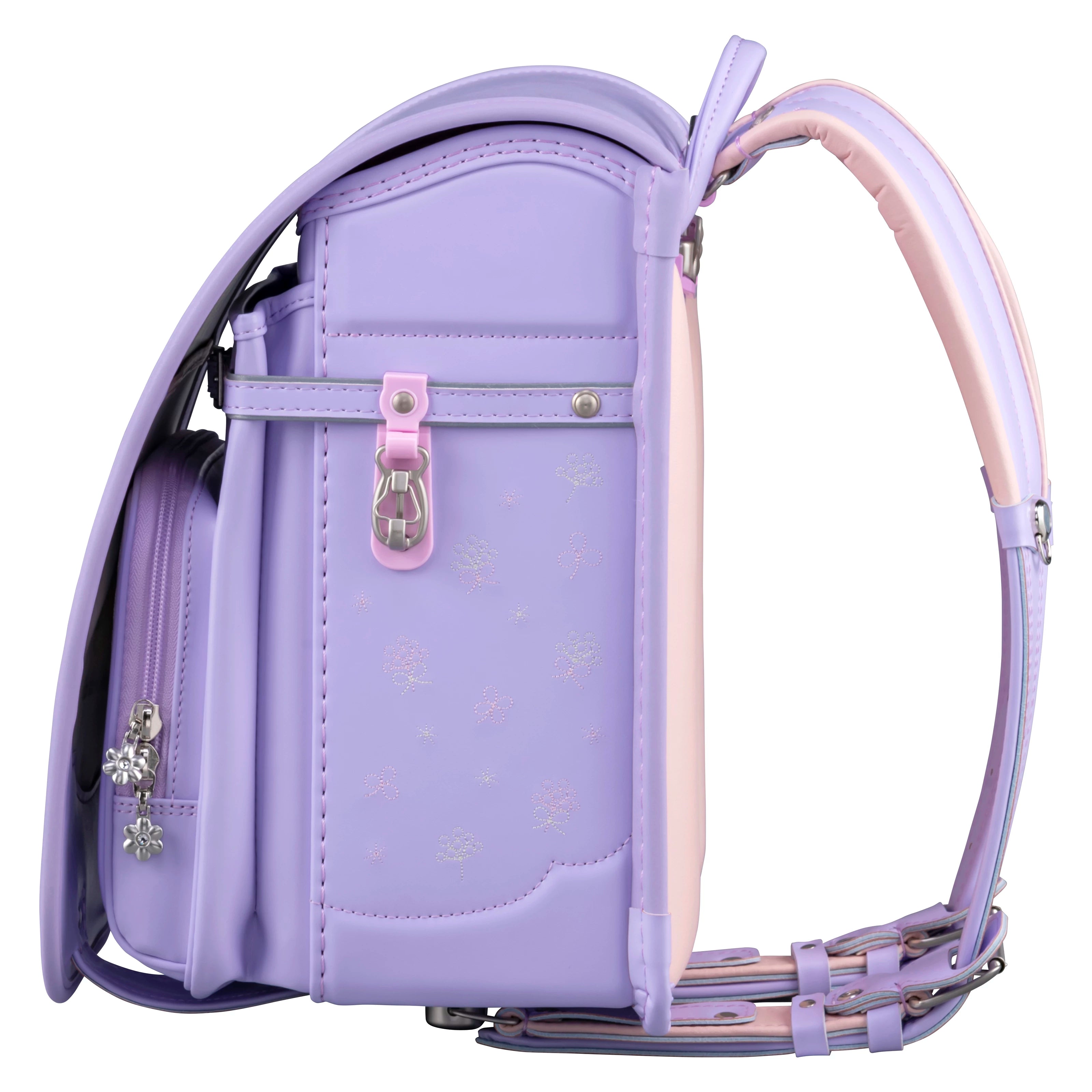 フィットちゃん　シュシュ・フローラ　安ピカッ×楽ッション ペールラベンダー×ペールラベンダー