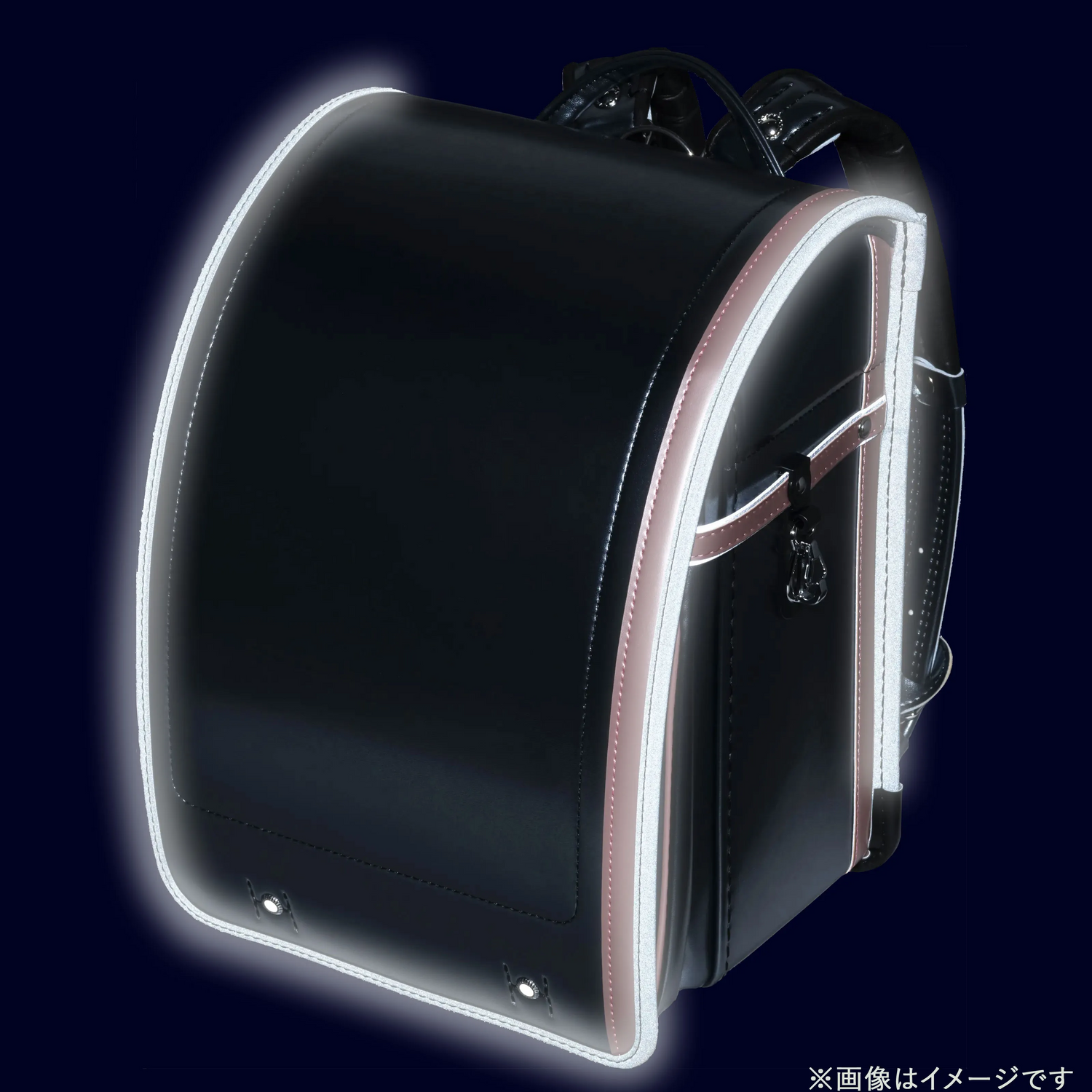 フィットちゃん　ネオメタルワイド　安ピカッ×楽ッション　メタルブラック×シャンパンピンク