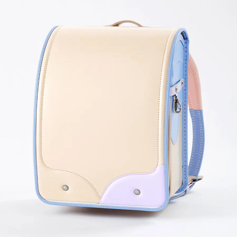 ごとうじゅうランドセル　ミケ　スミレ×スカイブルー