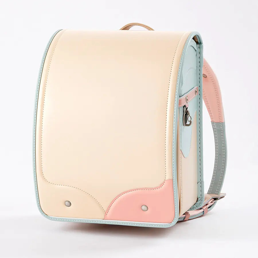 ごとうじゅうランドセル　ミケ　スモーキーピンク×ミント