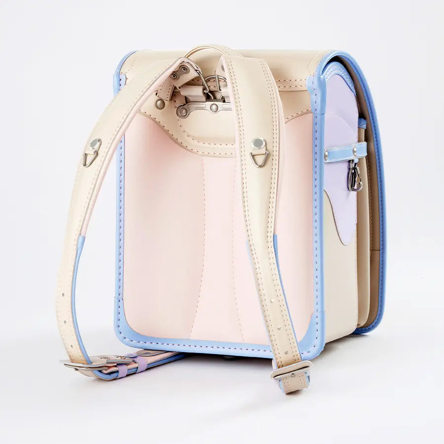 ごとうじゅうランドセル　ミケ　スミレ×スカイブルー