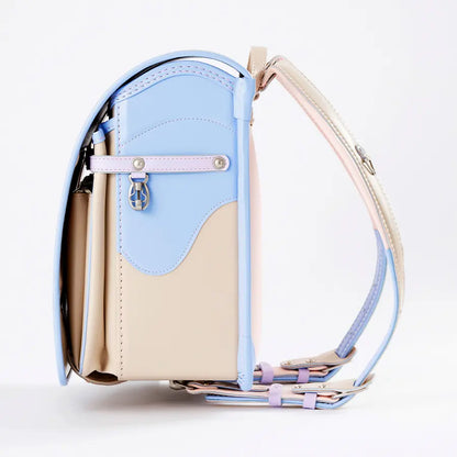 ごとうじゅうランドセル　ミケ　スミレ×スカイブルー