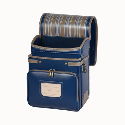 EISHIN　ユーロスタイル　ブルー×グレージュ