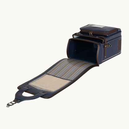 EISHIN　ユーロスタイル　ライトネイビー×ボルドー