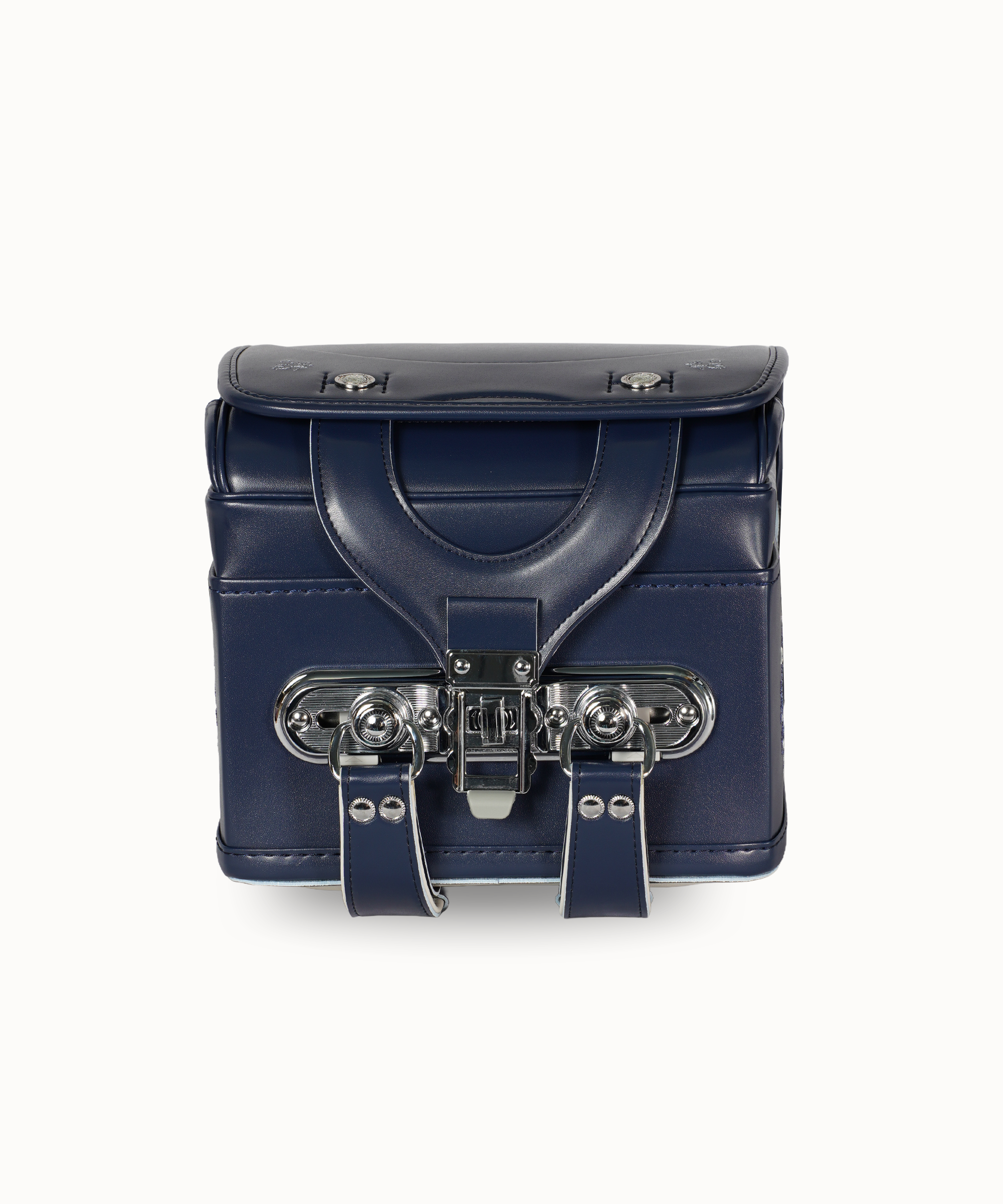 EISHIN　フラワーリース　ライトネイビー