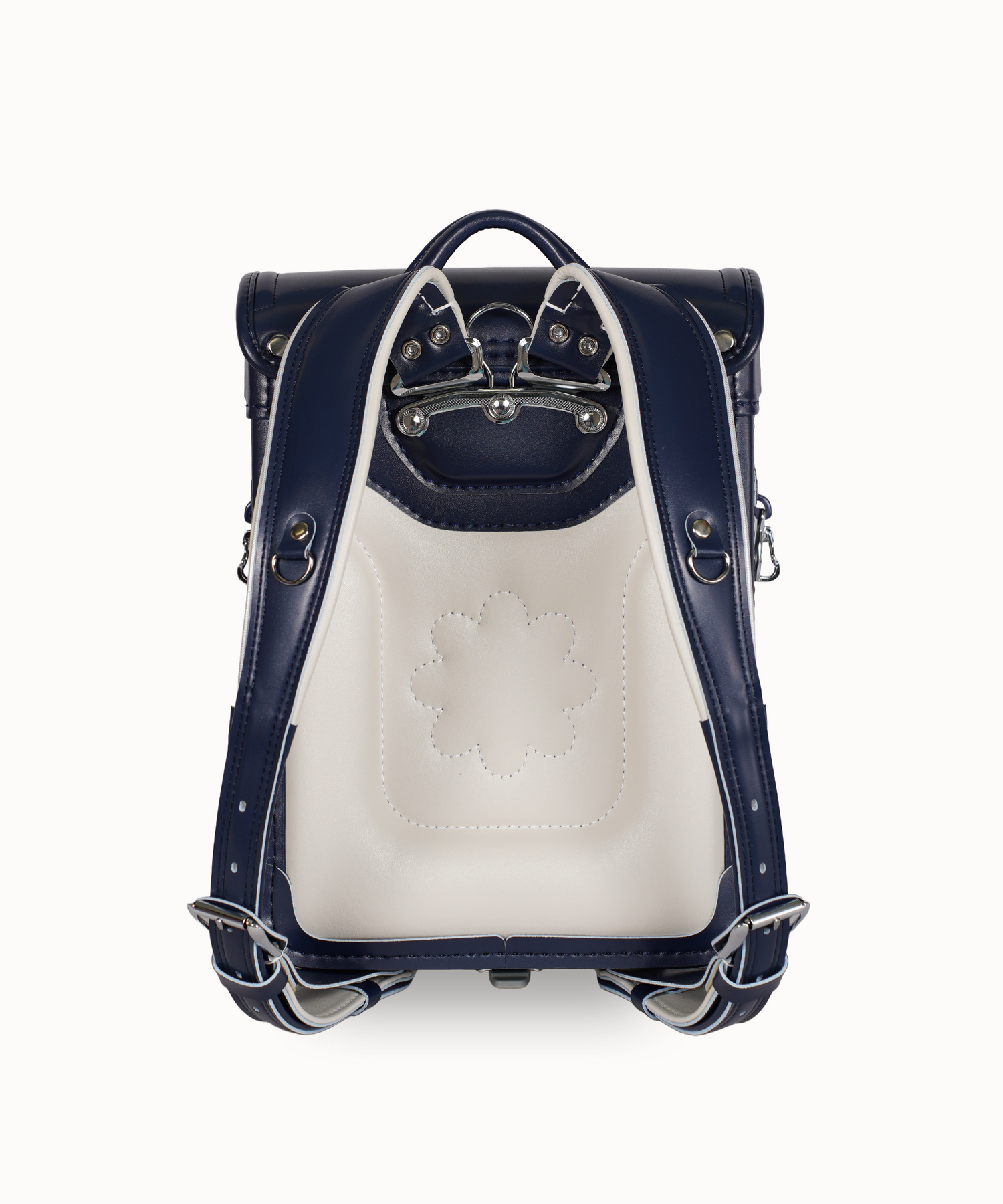 EISHIN　フラワーリース　ライトネイビー