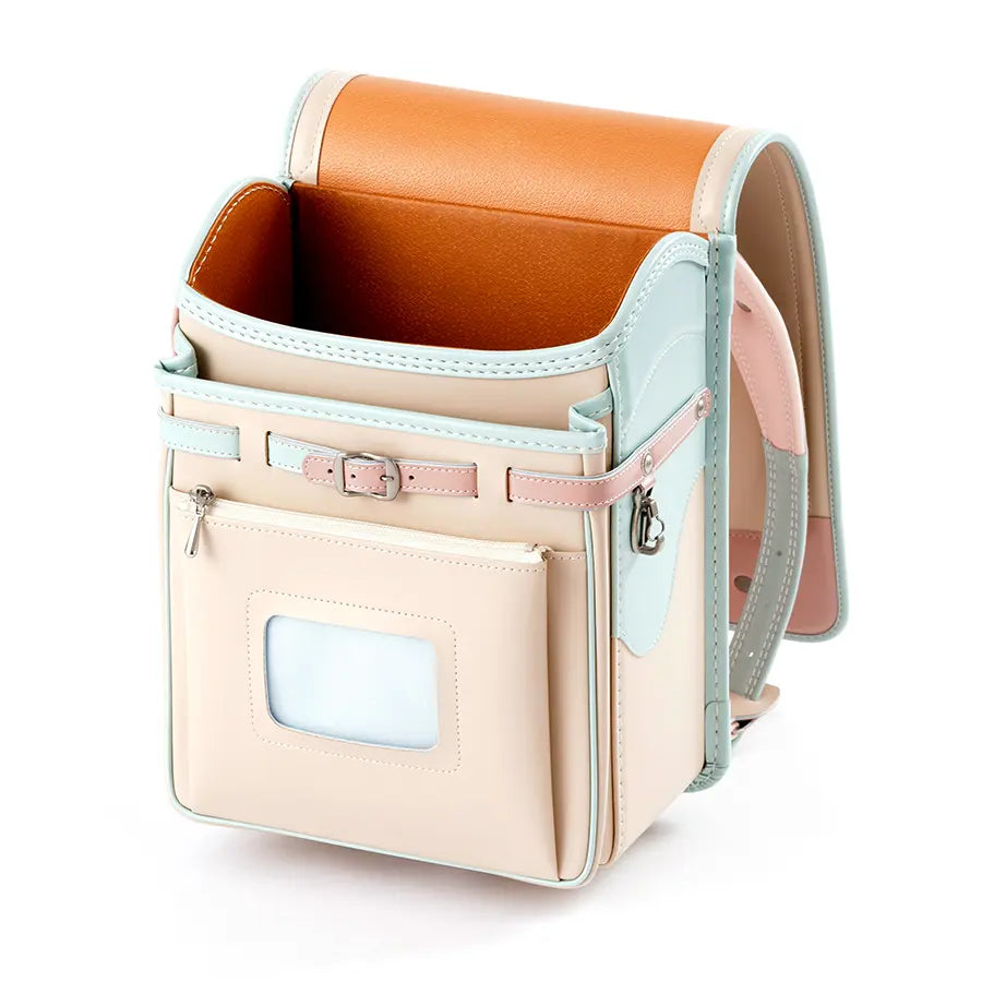 ごとうじゅうランドセル　ミケ　スモーキーピンク×ミント