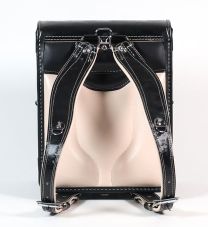 松山製鞄　牛革迷彩　黒