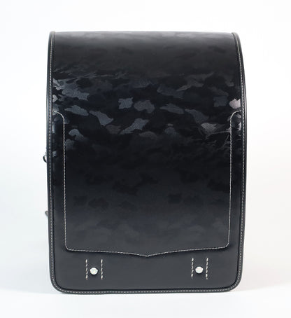 松山製鞄　牛革迷彩　黒