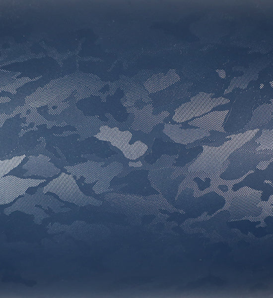 松山製鞄　牛革迷彩　紺