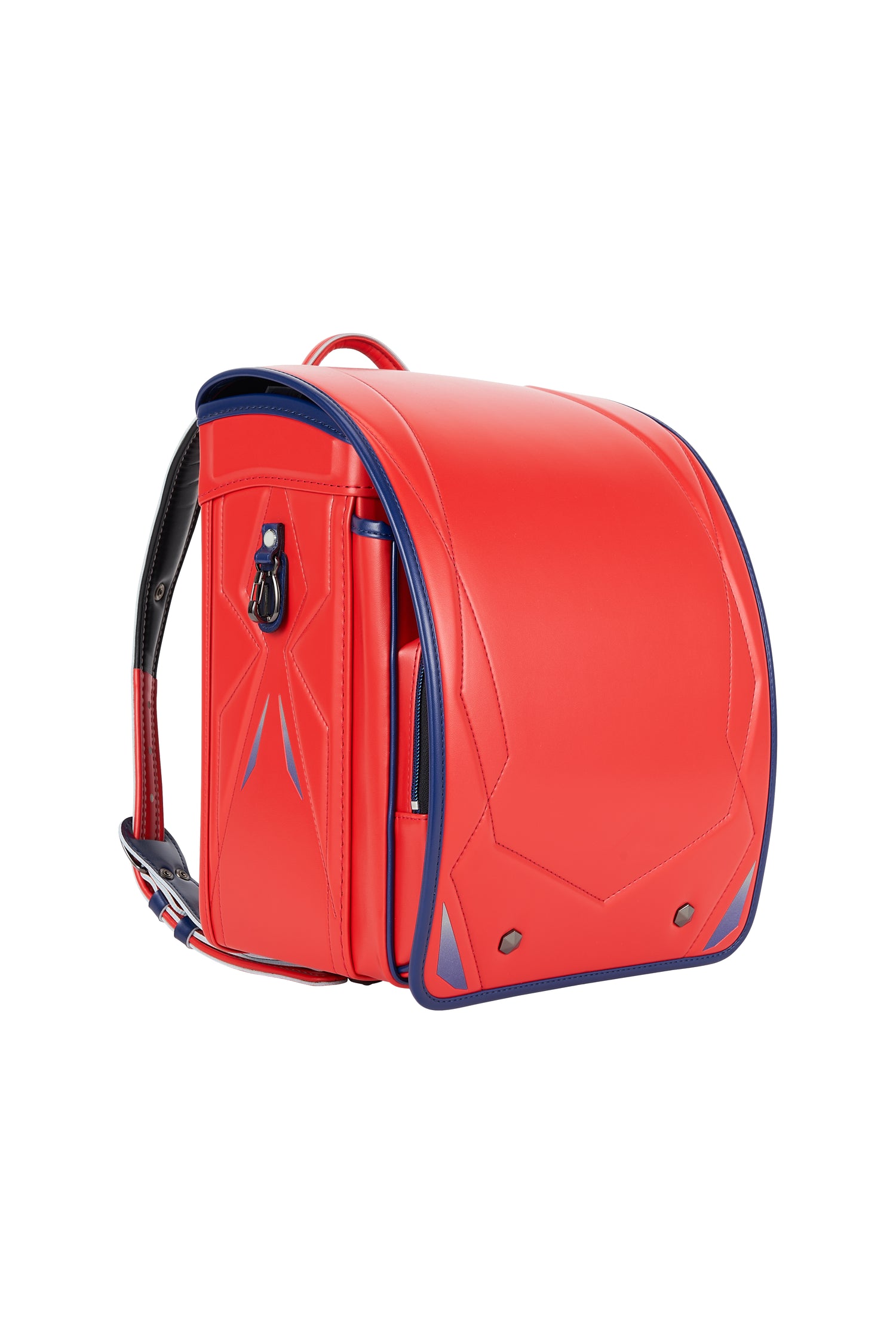 キッズアミ／ナース鞄工　アメコミヒーロー　オレンジバーミリオン×マリンブルー