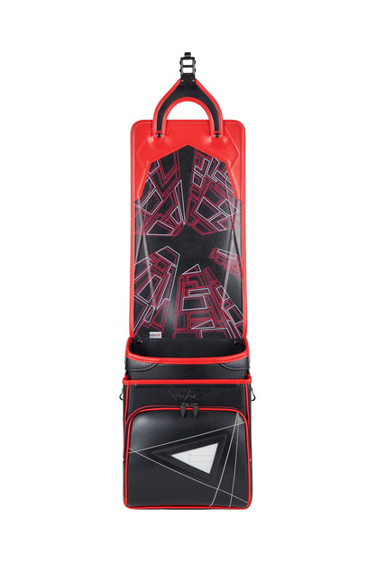 キッズアミ／ナース鞄工　アメコミヒーロー　ブラック×オレンジバーミリオン