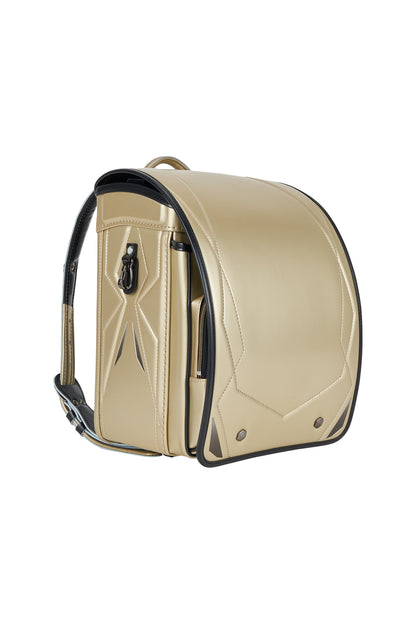 キッズアミ／ナース鞄工　アメコミヒーロー　シャンパンゴールド×ブラック