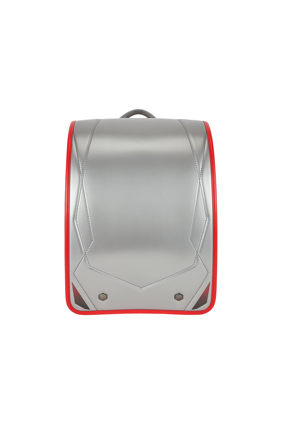 キッズアミ／ナース鞄工　アメコミヒーロー　シルバー×オレンジバーミリオン