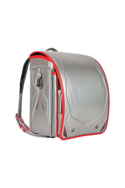 キッズアミ／ナース鞄工　アメコミヒーロー　シルバー×オレンジバーミリオン