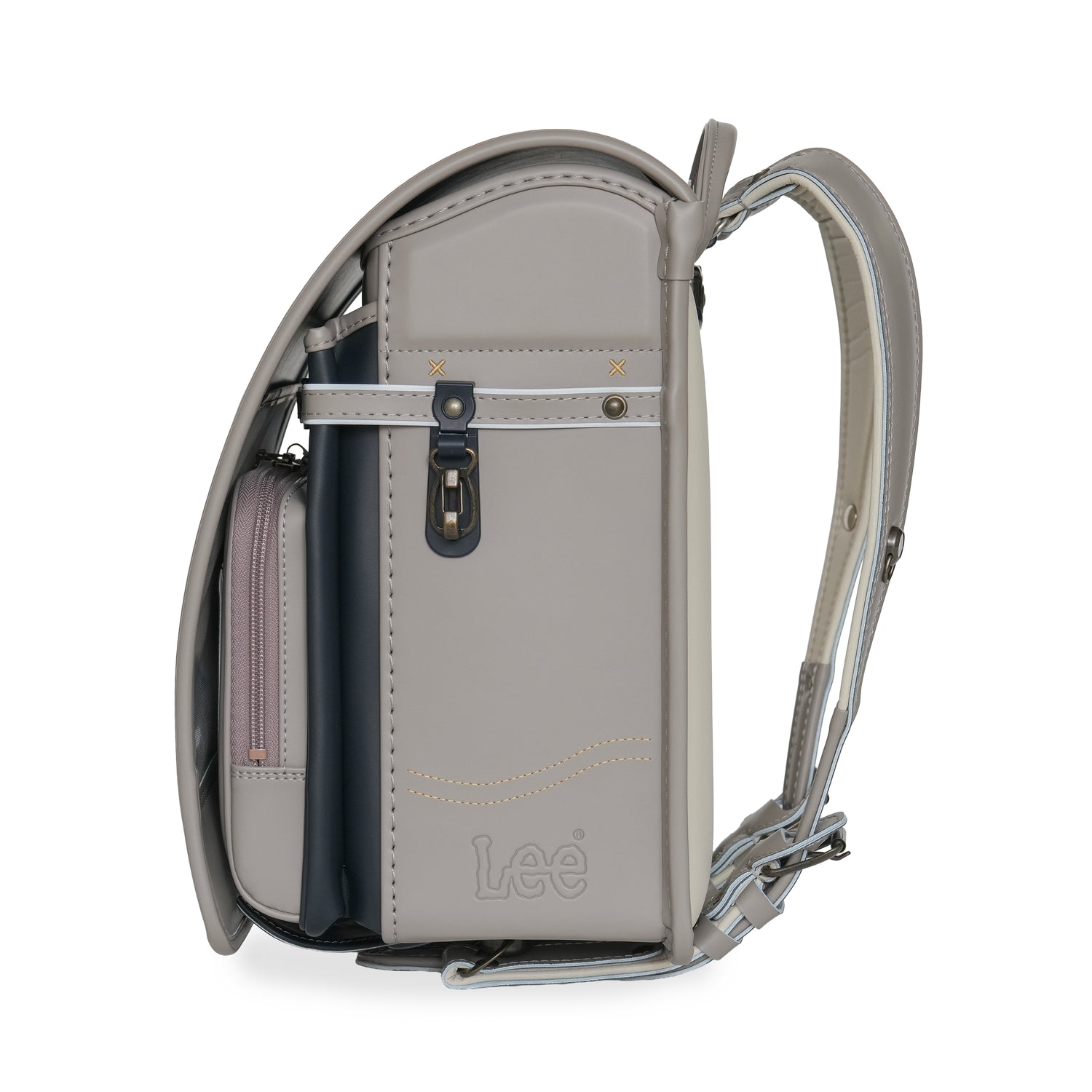 ポーム　LEE　ネオレイヤードランドセル　スモーキーブラウン×コン