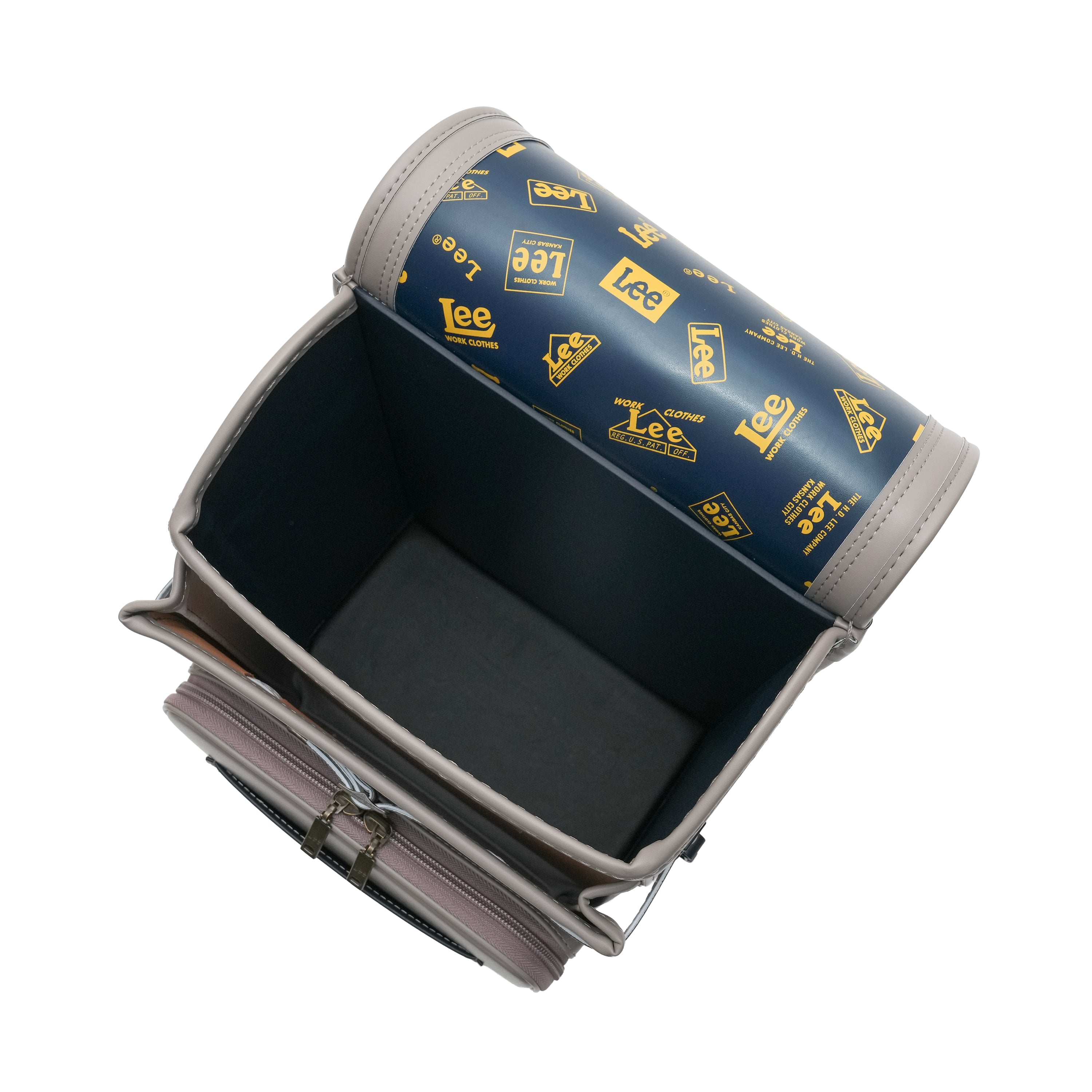 ポーム　LEE　ネオレイヤードランドセル　スモーキーブラウン×コン