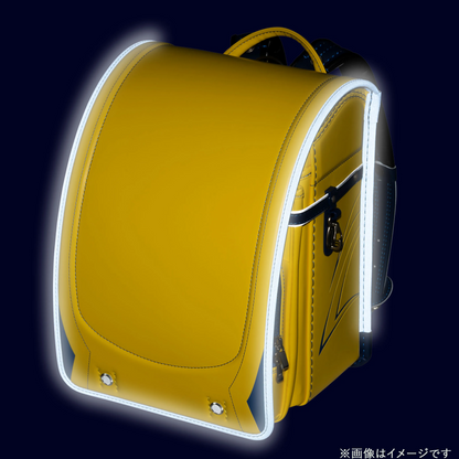 フィットちゃん　ビークリー　安ピカッ×楽ッション　イエロー×ネイビーブルー