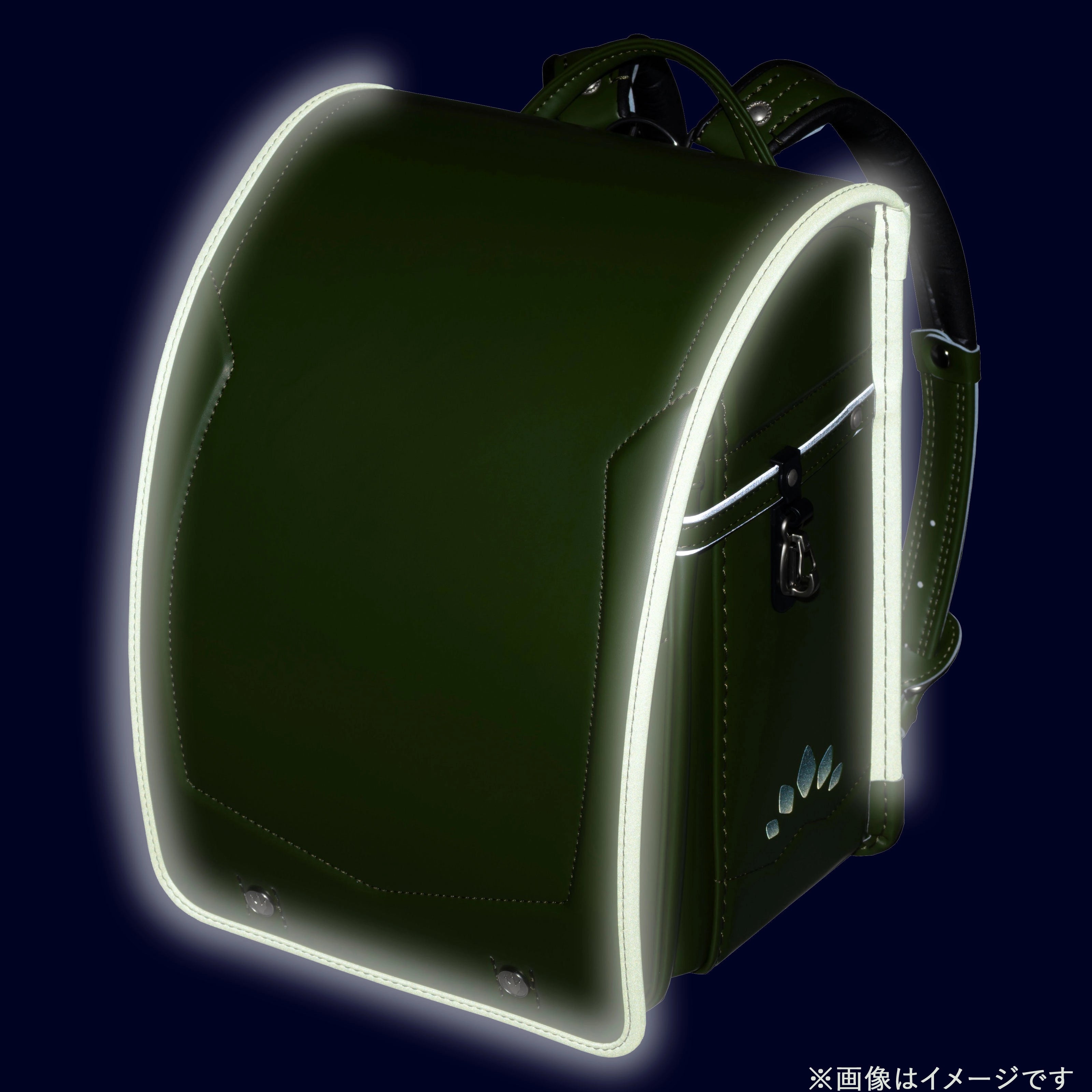 フィットちゃん　ディノミー　安ピカッ×楽ッション　モスグリーン×モスグリーン