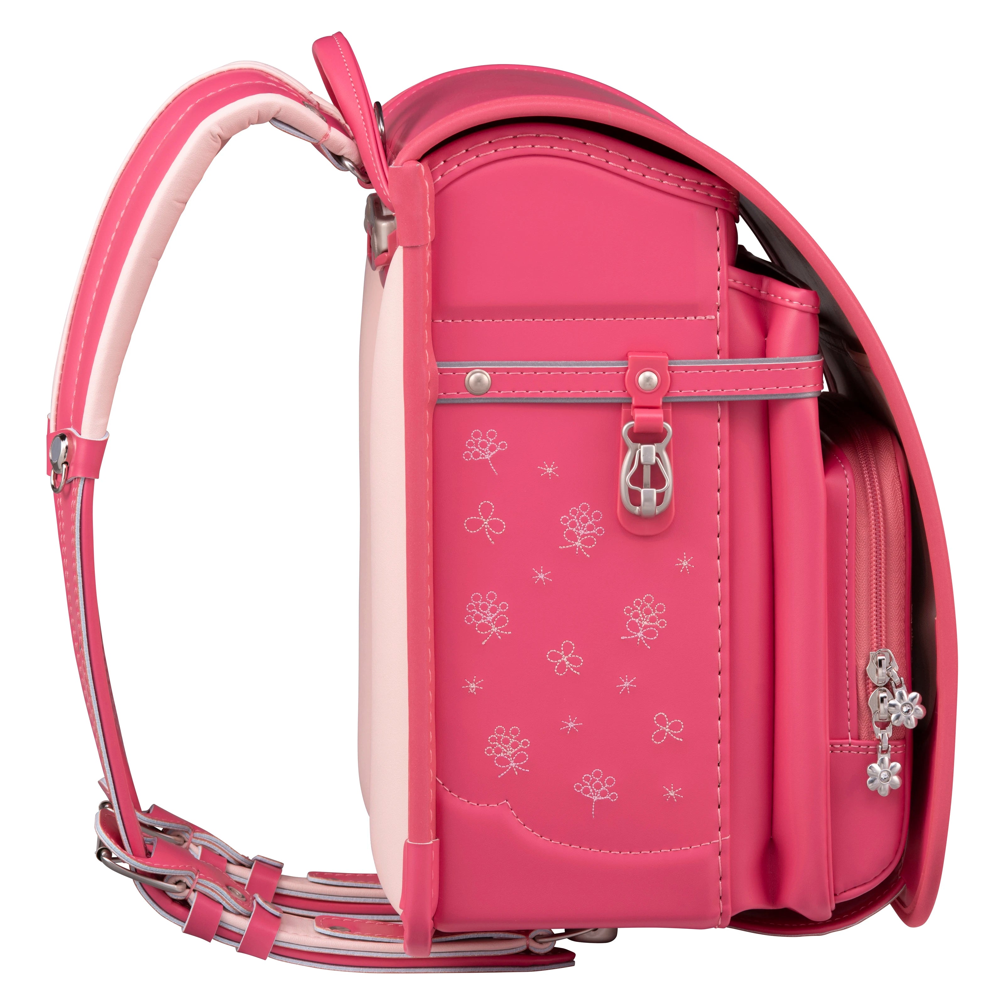 フィットちゃん　シュシュ・フローラ　安ピカッ×楽ッション　ホットピンク×ホットピンク