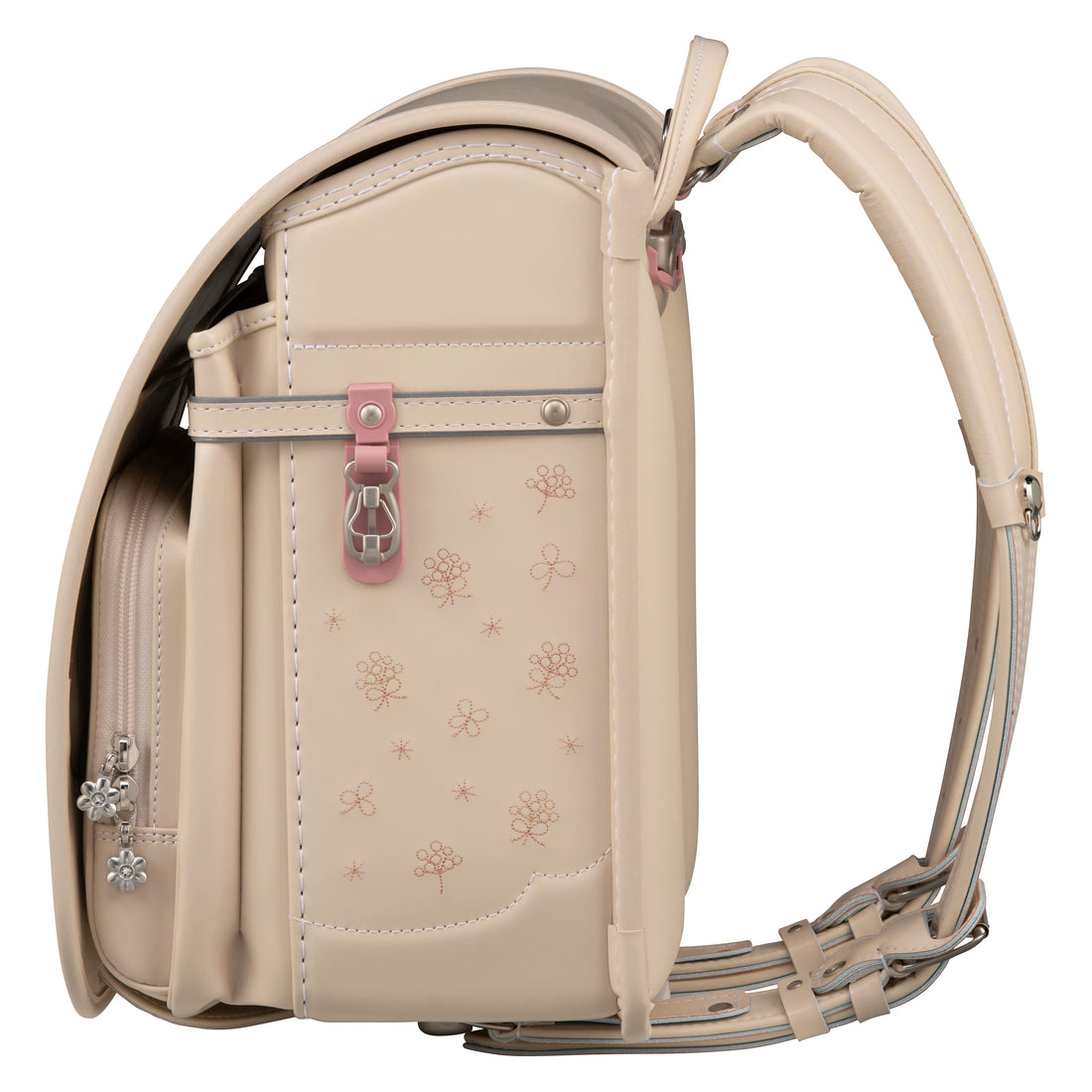 フィットちゃん　シュシュ・フローラ　安ピカッ×楽ッション　ベージュ×ベージュ