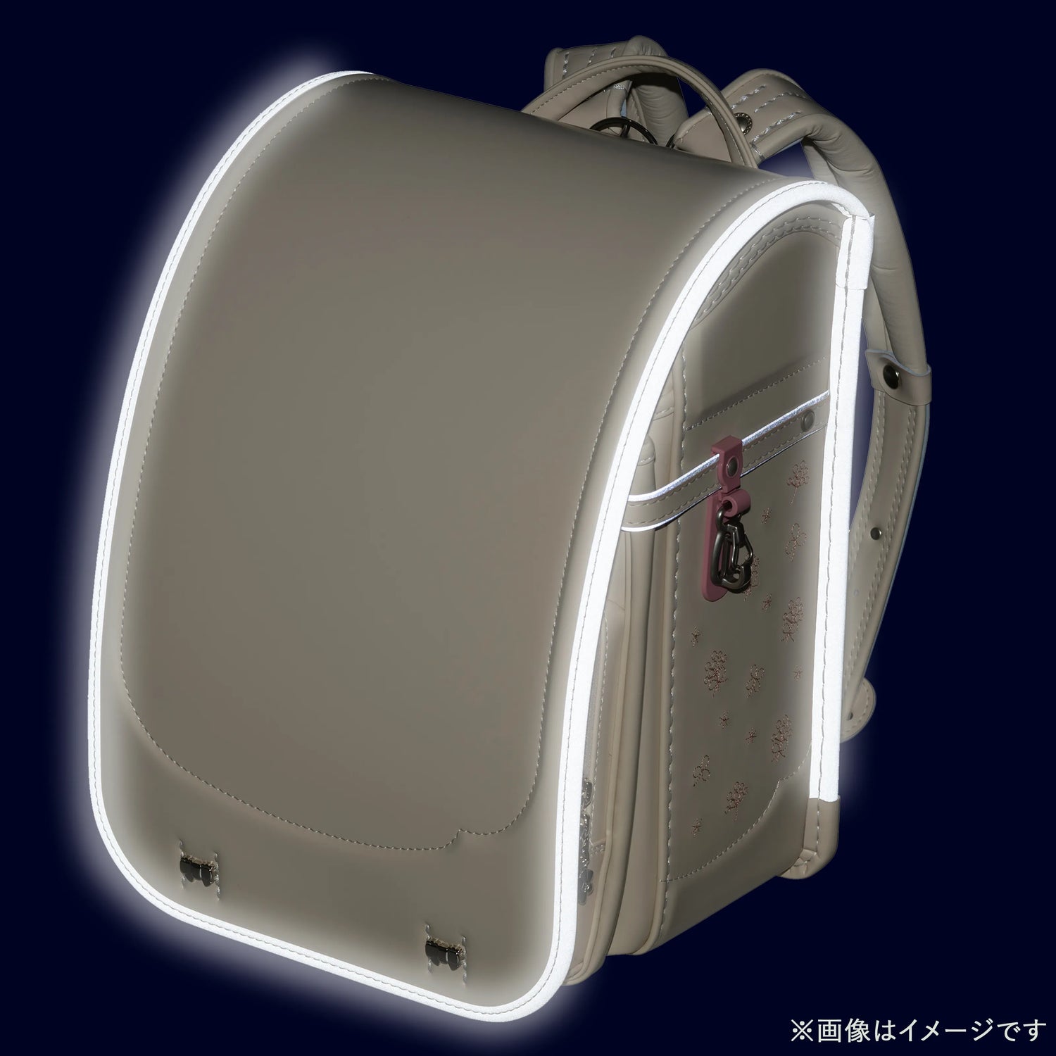 フィットちゃん　シュシュ・フローラ　安ピカッ×楽ッション　ベージュ×ベージュ